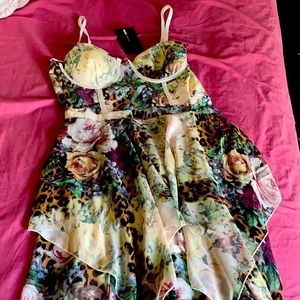 Botanical Dream Floral Midi Dress